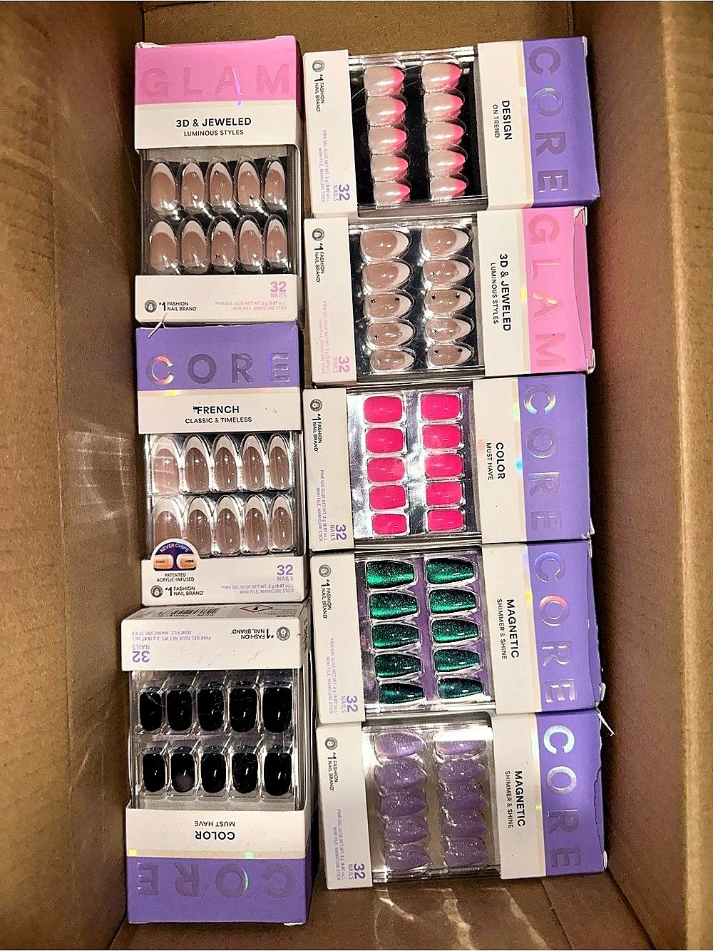 KISS Press-On Nail Set bundle (COMMENT FOR custom lot REQUESTs)